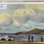 7" X 5" BEACH SCENE GREETINGS CARD