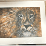 A3 Lion Print