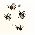 Honeybees Car Sticker