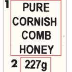 Clear PORTRAIT Label 29x41mm ADD ANY TEXT