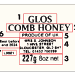 Clear LANDSCAPE Label 45x36mm, 50x35mm, 60x35mm ADD ANY TEXT