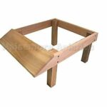 Nat Hive Stand+Legs+Alighting Board CEDAR