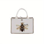 Queen Bee Jute Bag