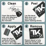 Bee Happy Car Sticker - Image 2