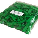 Narrow Plastic Ends - Green
