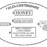 Distinctive Oval Label ADD YOUR OWN IMAGE & TEXT