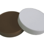 Plastic 1lb Jar Screw on Lids - WHITE OR GOLD